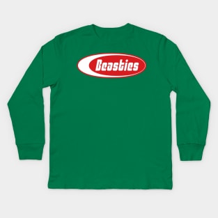 Beasties Pasta Kids Long Sleeve T-Shirt